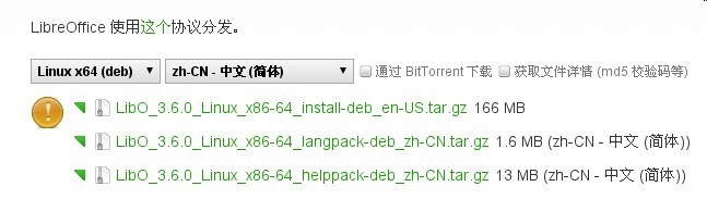 linux(debian )װ��libreoffice3.6.0.4���İ�