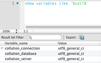 linux mysql5.6.15 utf8