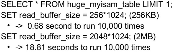 MySQL��������linux�����Ż�����չ����