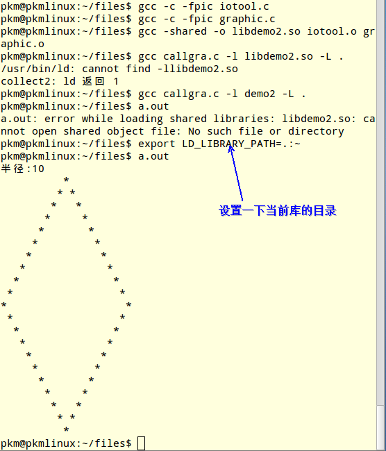 linux����ϰ gcc ��̬��/��̬�� ����ʾ��
