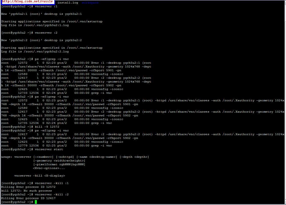 Linux��VNC �����͹ر� �Ѿ������й�����