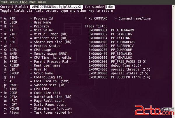 ͼ��linuxͣtop�����ʹ��