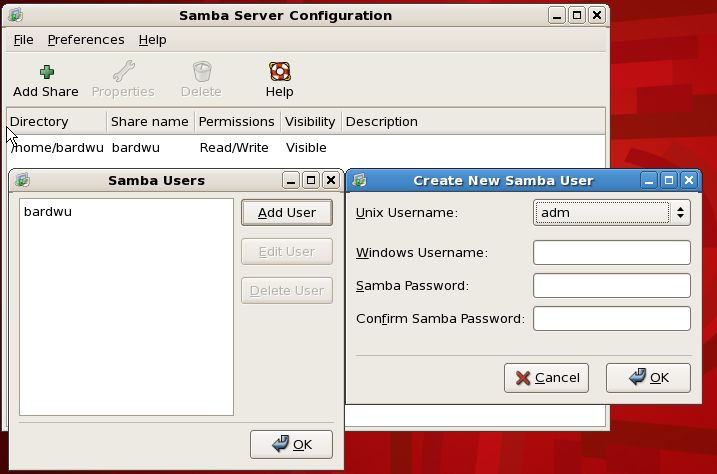 linux ͣsambaʹ�ü��