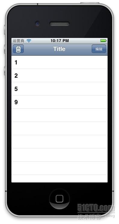 UITableView��ѡ�޳�,����mail�еĶ�ѡɾ��Ч��(ת)