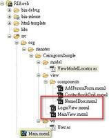 Cairngorm�������Ž̳� ���Ľڣ���ͨ�� Model Locator ���ƹ��� Views