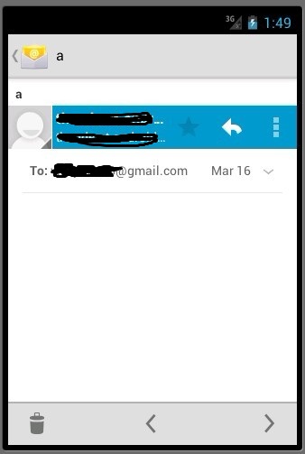 android ActionBar��Menu - �� - email��ActionBar����
