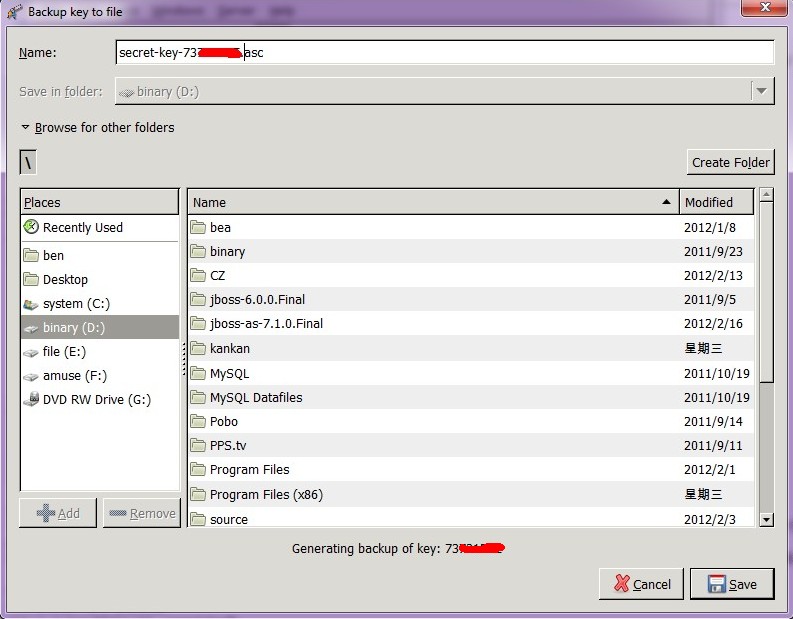 gpg4win+thunderbird+enigmail���ֵ����ʼ�ǩ�������