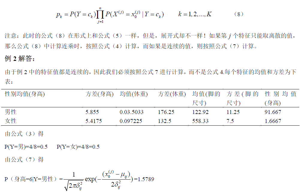 ���ӱ�Ҷ˹��NaiveBayes���㷨�ܽ�