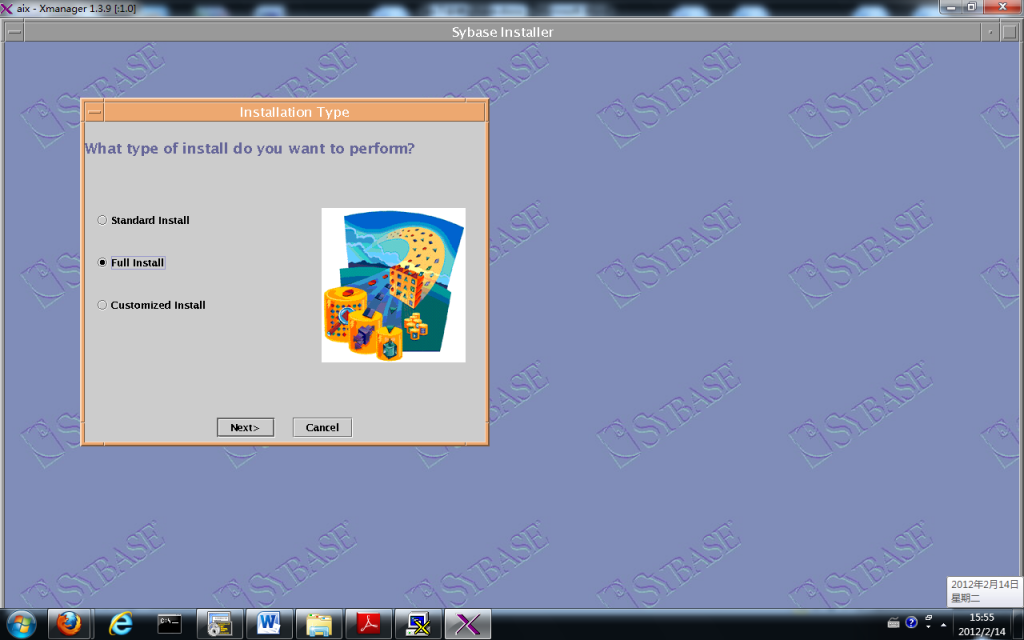 AIX����ͣ��װsybase