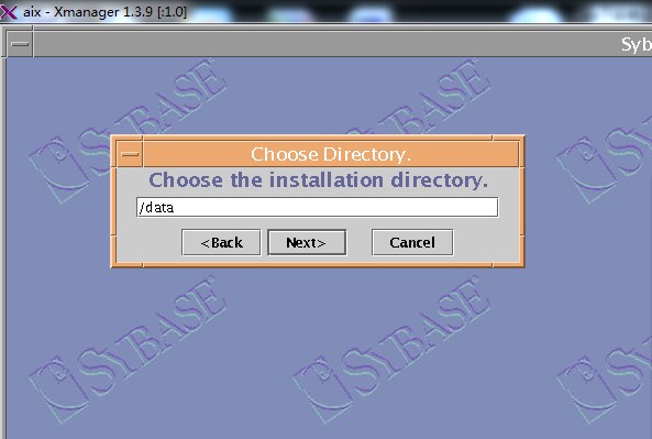 AIX����ͣ��װsybase