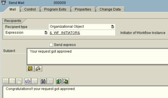 ת Building a simple Workflow via "User Decision" and "Mail&quot