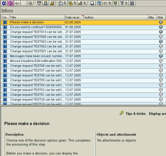 ת Building a simple Workflow via "User Decision" and "Mail&quot
