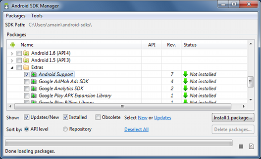 Android Training - ʩ����Ƭ����һ����̬UI(1) - ʹ��android֧�ֿ�