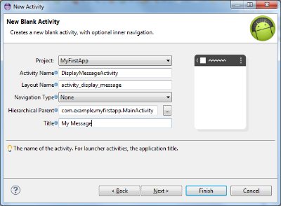 Android Training - ����һ��Activity