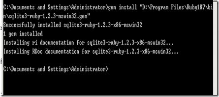 Ruby on Rails ����֮�ã�һ��-��װ