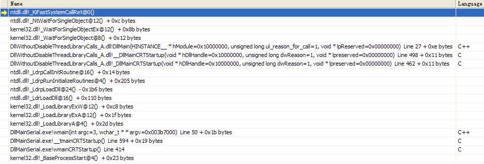 DllMain�в����������������й�����ķ���-����DllMain�������Ĺؼ���������