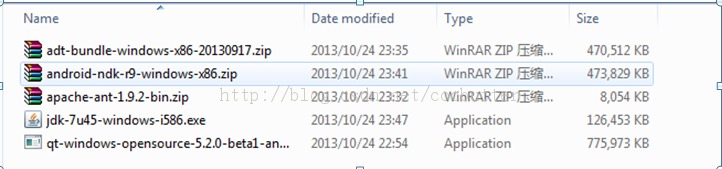 Qt5.2�е�android�����ｨ
