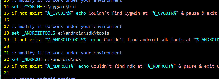 win32�����䱸�Լ�eclipse+ndk+sdk+cygwin��android��ֲ