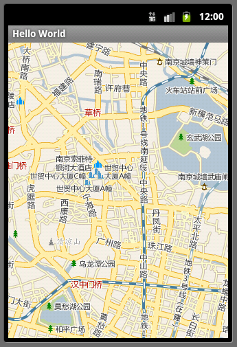 Android��·��map����ʾ������һ��mapӦ��