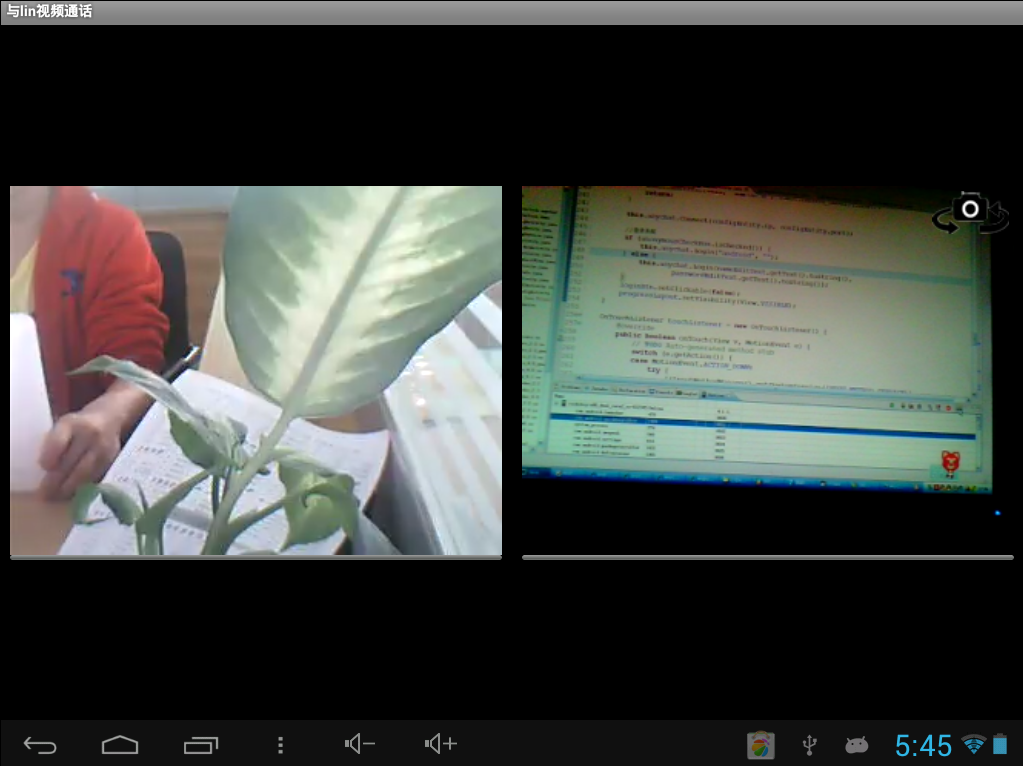 ����API��Androidƽ̨��ʵ������Ƶͨ��