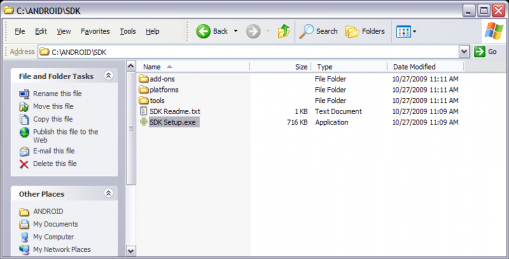 װ��android SDK2.0������2.0ģ�����ķ���