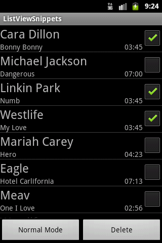 ��ת��Android����-ListView�ܽ�(��ѡ��ListViiew,��̬���أ����̸߳���ListView�еĽ�����)