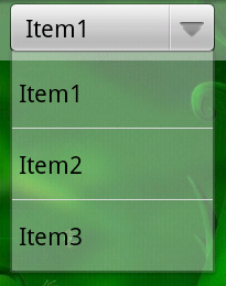 Android����Spinner��AutoCompleteTextView��������PC����վ�µ��������б�