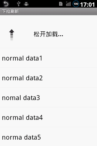 android UI����֮����listview����������