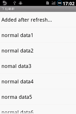 android UI����֮����listview����������