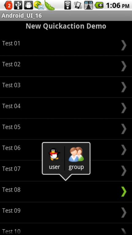 Android UI����popuwindow����