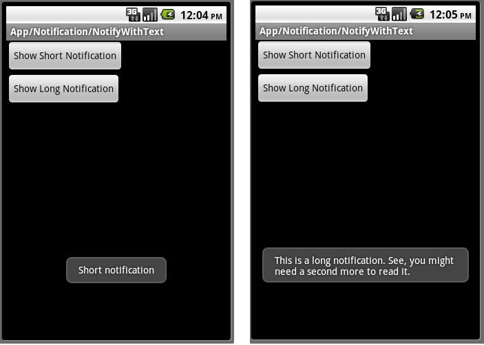 Android ApiDemosʾ������(28)��App->Notification->NotifyWithText