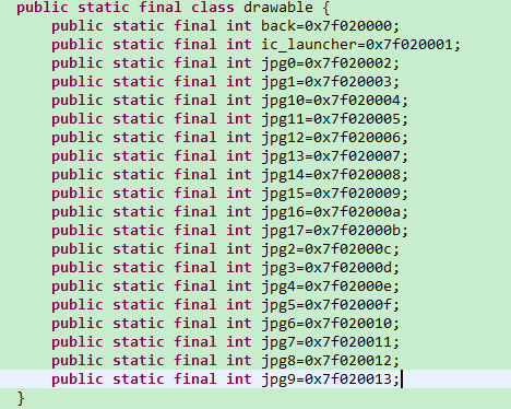 ��ν�ͼƬ��Դ��drawable������ľ�̬����������������ȥ