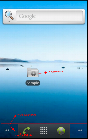 ���Է���Android������shortcut�����Դ��