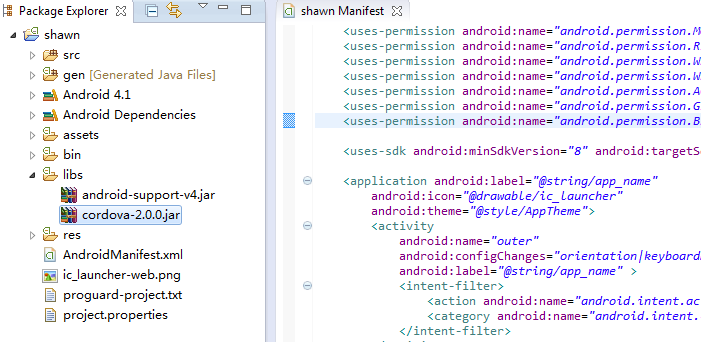 phoneGap-Android���������ｨ