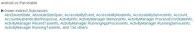 Android�����м�Parcelable�ӿڵ�ʹ��