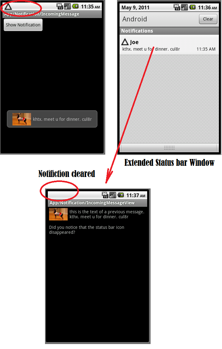 Android ApiDemosʾ������(26)��App->Notification->IncomingMessage