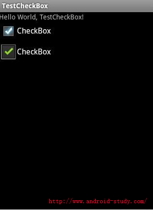 Android�Զ���checkboxʽ��