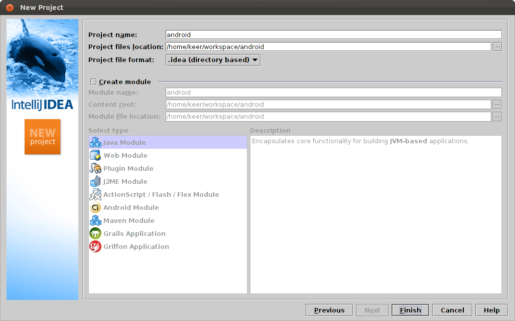 ��Ubuntu + Intellij IDEA ͣ�Android����