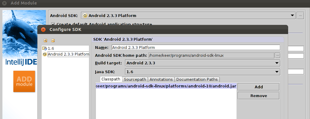 ��Ubuntu + Intellij IDEA ͣ�Android����