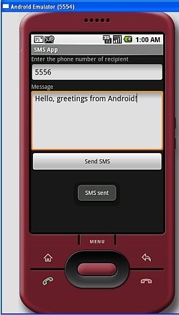 SMS Messaging in Android(һ)