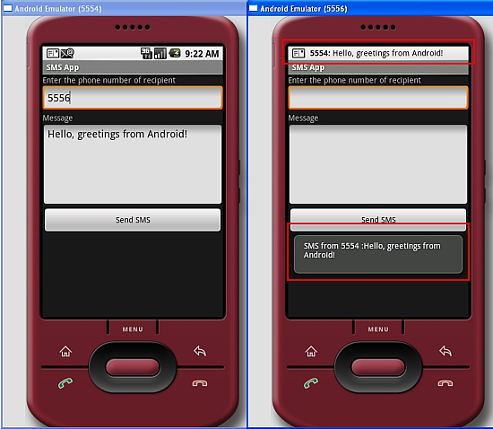 SMS Messaging in Android(��һ)