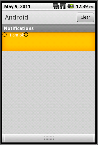 Android ApiDemosʾ������(29)��App->Notification->Status Bar