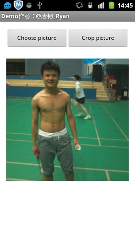 Android���ࡢ���ѡȡ���ü�ͼƬ�ۺ�Demo
