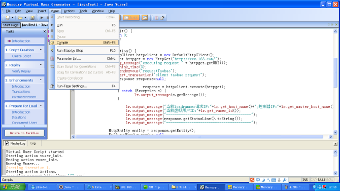 Ӧ��loadrunner��HttpClient���м����ܲ���ʵ��