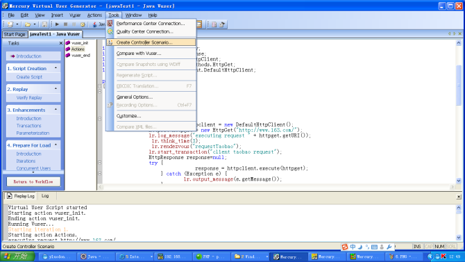 Ӧ��loadrunner��HttpClient���м����ܲ���ʵ��