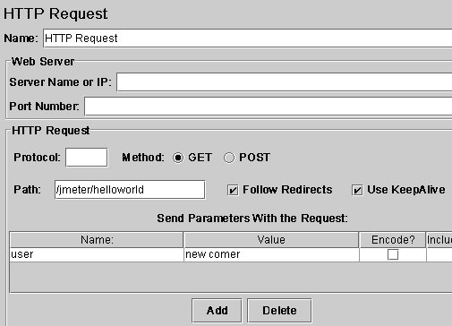 ����JMeter�������ܲ���