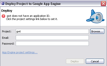 ����һ����GWTӦ�õ�Google App Engine