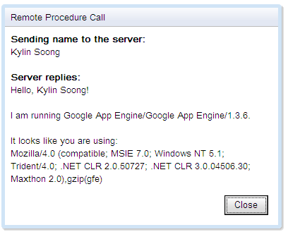 ����һ����GWTӦ�õ�Google App Engine