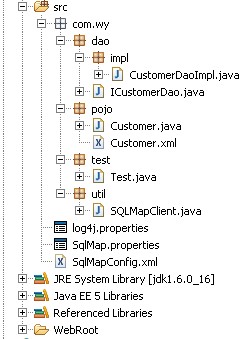 iBATIS����ʾ����ע��