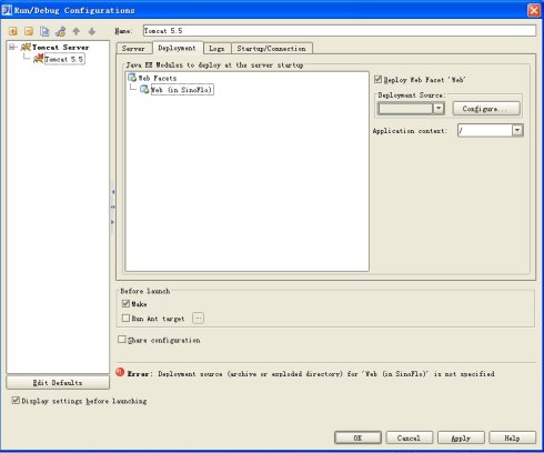 IntelliJ IDEA 7.0����Tomcat����